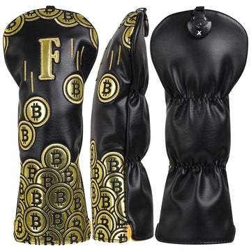 Bitcoin Golf Head Cover Set